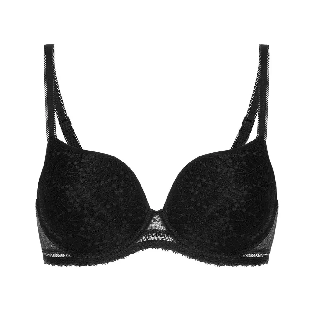 Women's Full Coverage Underwire Spacer Molded Seamless Lace Mesh Bra