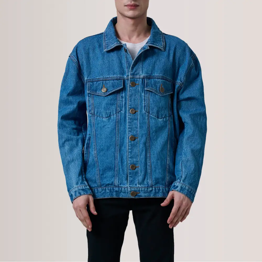 Relaxed Denim Trucker Jacket