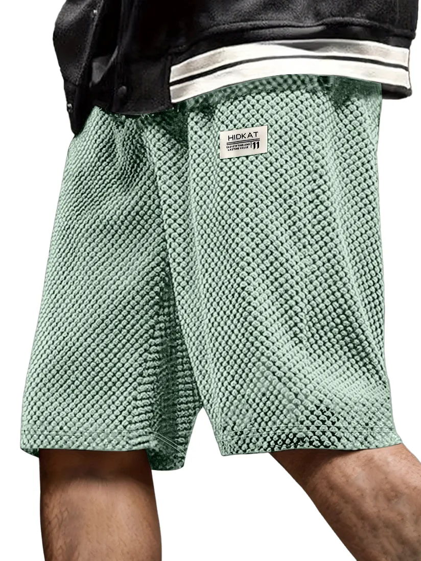 Layered Corduroy Seamed Detail Shorts