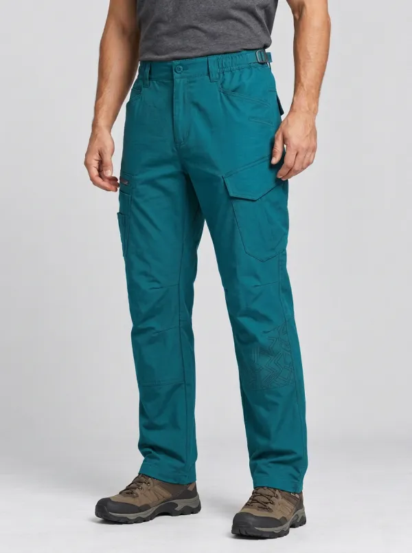 Tactical Outdoor Geometric Pattern Cargo Pants