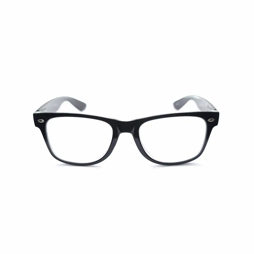 Classic Wayfarer Full-Lens Spring-Hinge Reading Glasses