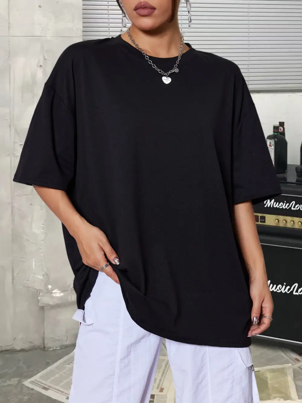 Relaxed Half Sleeve Tee