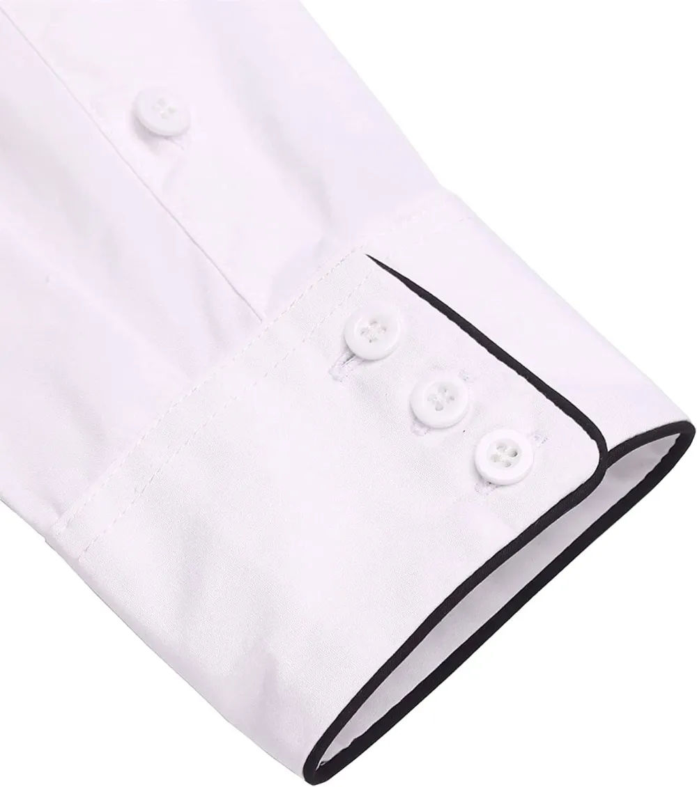 Cotton Button Down Dress Shirt
