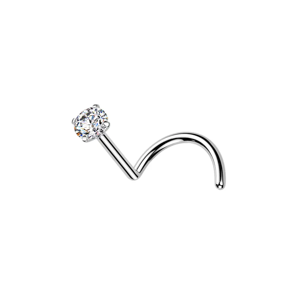 Curved Titanium Nose Screw