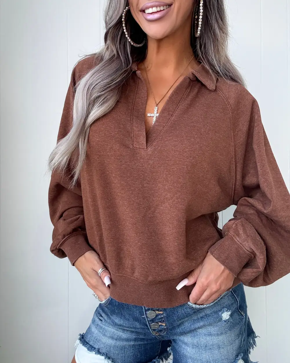 Refined Classic Quarter-Zip Pullover