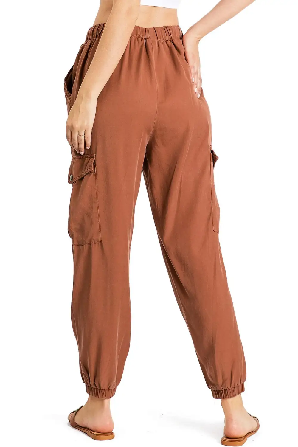 Drawstring Cargo Joggers