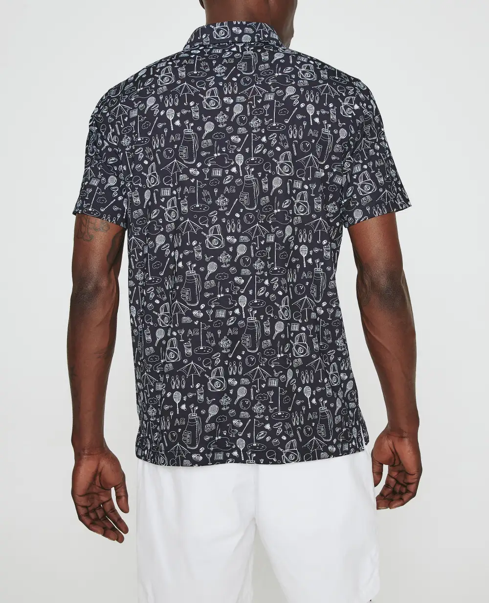 Men's Performance Knit Polo Shirt