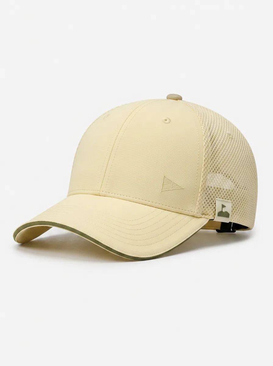 Unisex Equestrian Mesh Cap Featuring Horse Logo Embroidery
