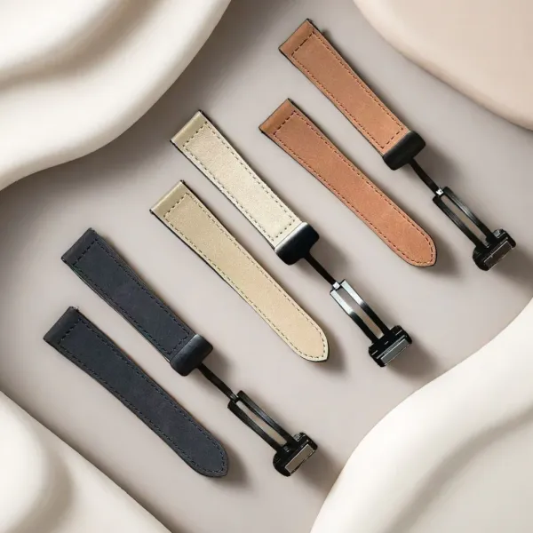 Leather Watch Strap Replacement Band – Classic Adjustable Wristband