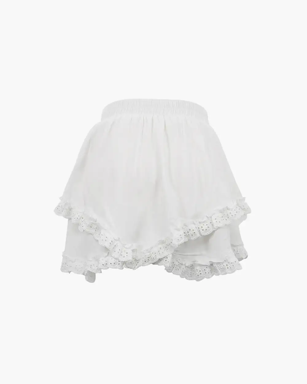 Tailored Chiffon Ruffle Tiered Skirt