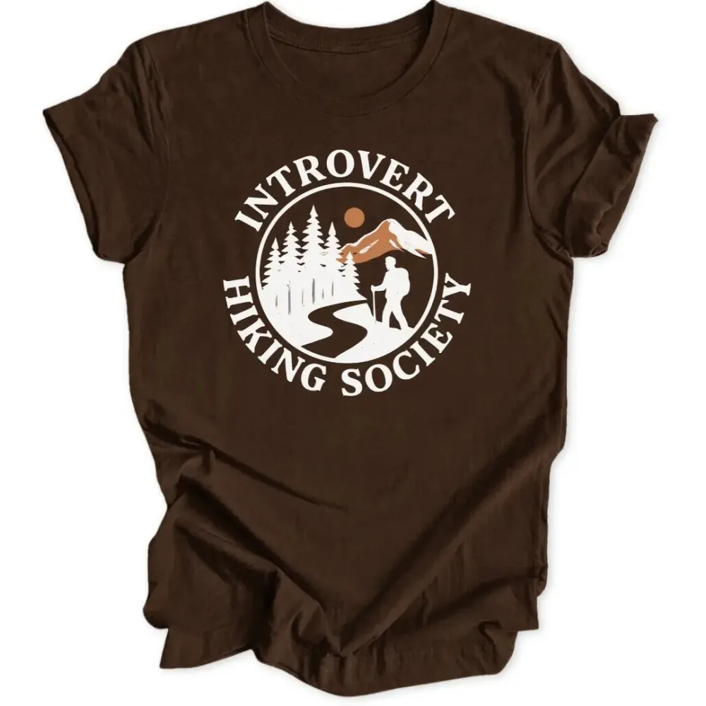 Introvert Hiking Unisex T-Shirt