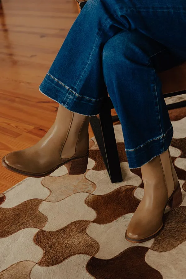 Faux Leather Boots