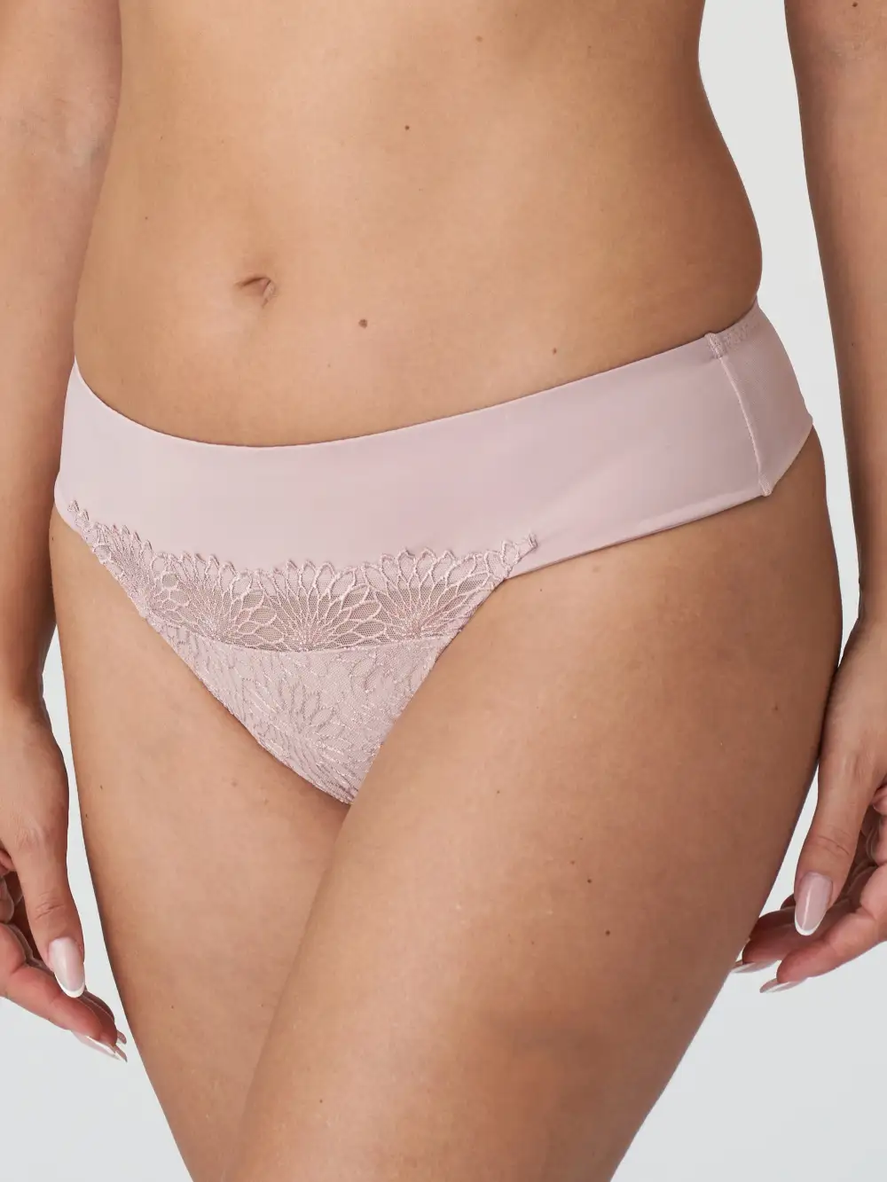 Women's High Cut Elastic Waistband Cotton Gusset Cotton Lightweight Soft Fabric Stretch Fit Tanga Panty