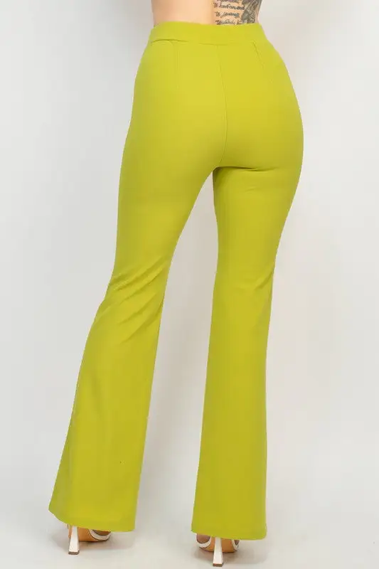 Chic High Rise Flared Pants