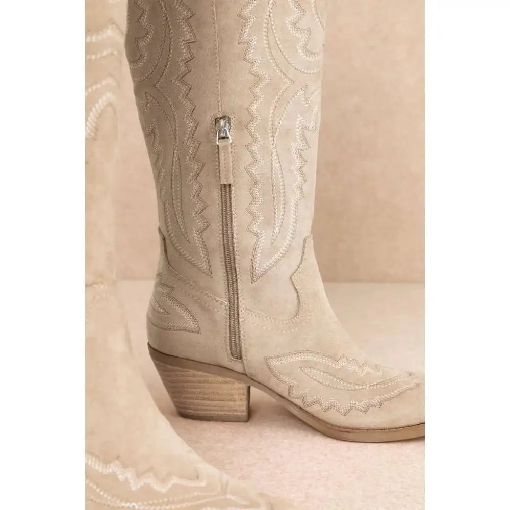 Tess Classic Western Stitching Tall Boots