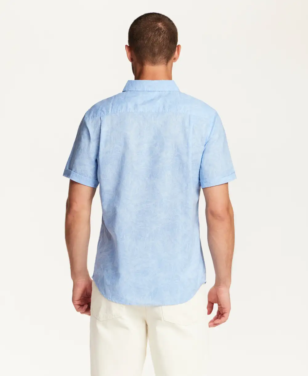 Men's Regular Fit Relaxed Linen Shirt