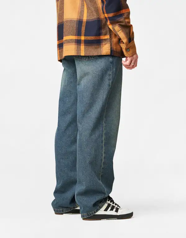 Casual Relaxed Denim Jeans