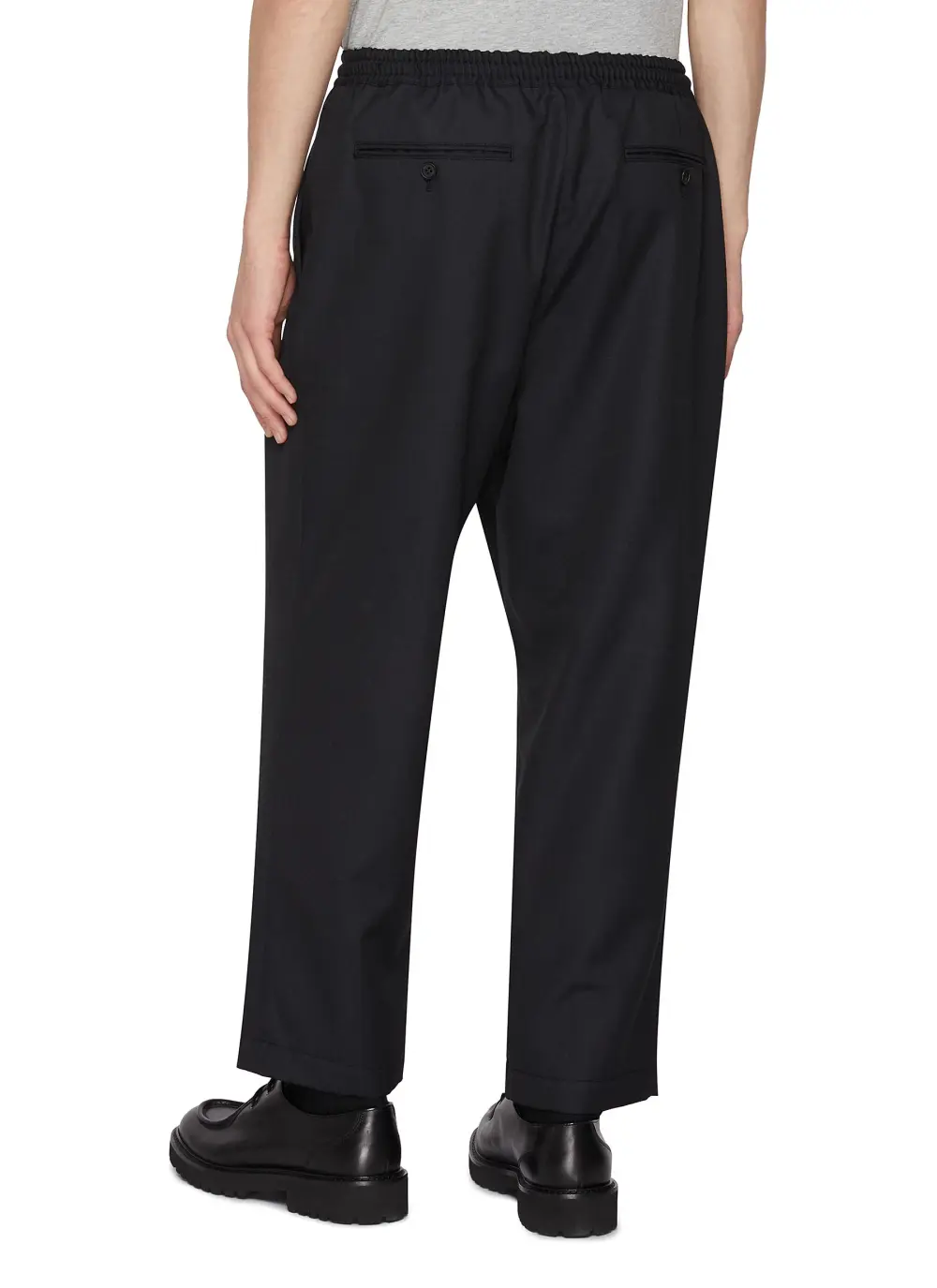 Daily Soft Straight Comfortable Black Pants