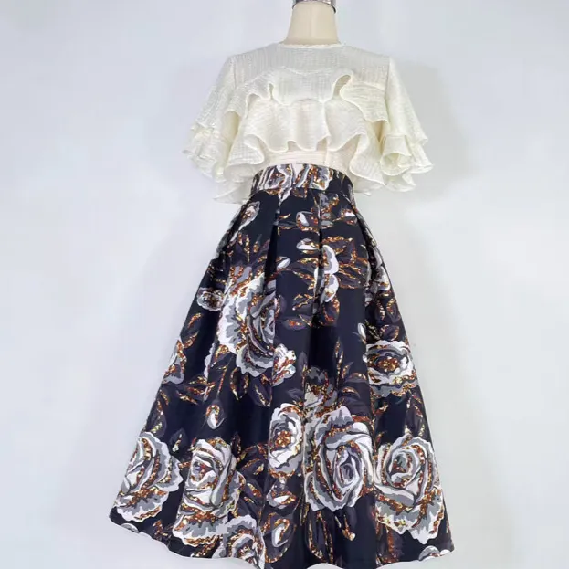 Relaxed Summer Everyday Casual Pocket Skirt