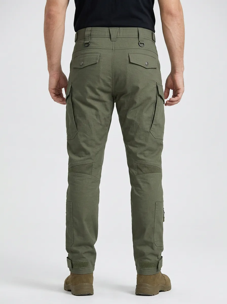 Classic Knee-Pad Outdoor Men's Multi-Pocket Waterproof Tactical Cargo Pants