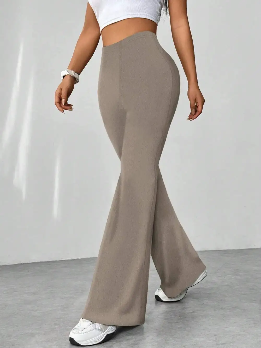 High Waist Flare Pants