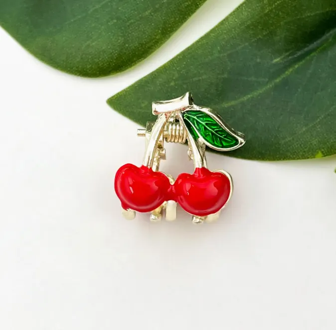 Mini Fruit Hair Claw Clip
