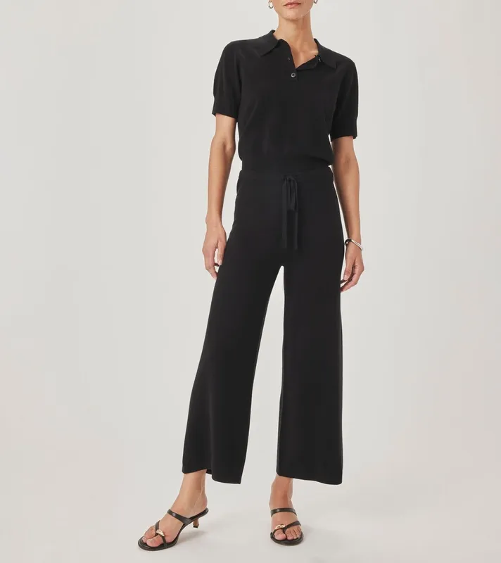 Cropped Knit Pant Pants
