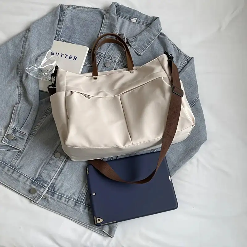 Seasonal Trend: Nylon Puffer Large-Capacity Tote