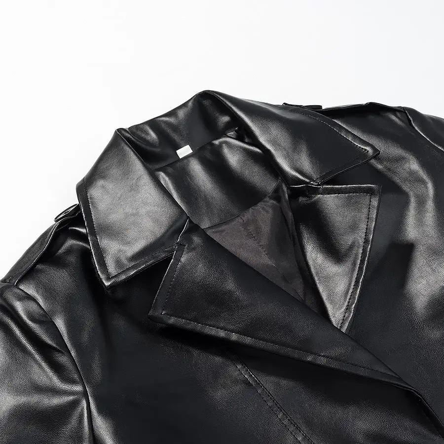 Modern Stand Collar Trench Coat