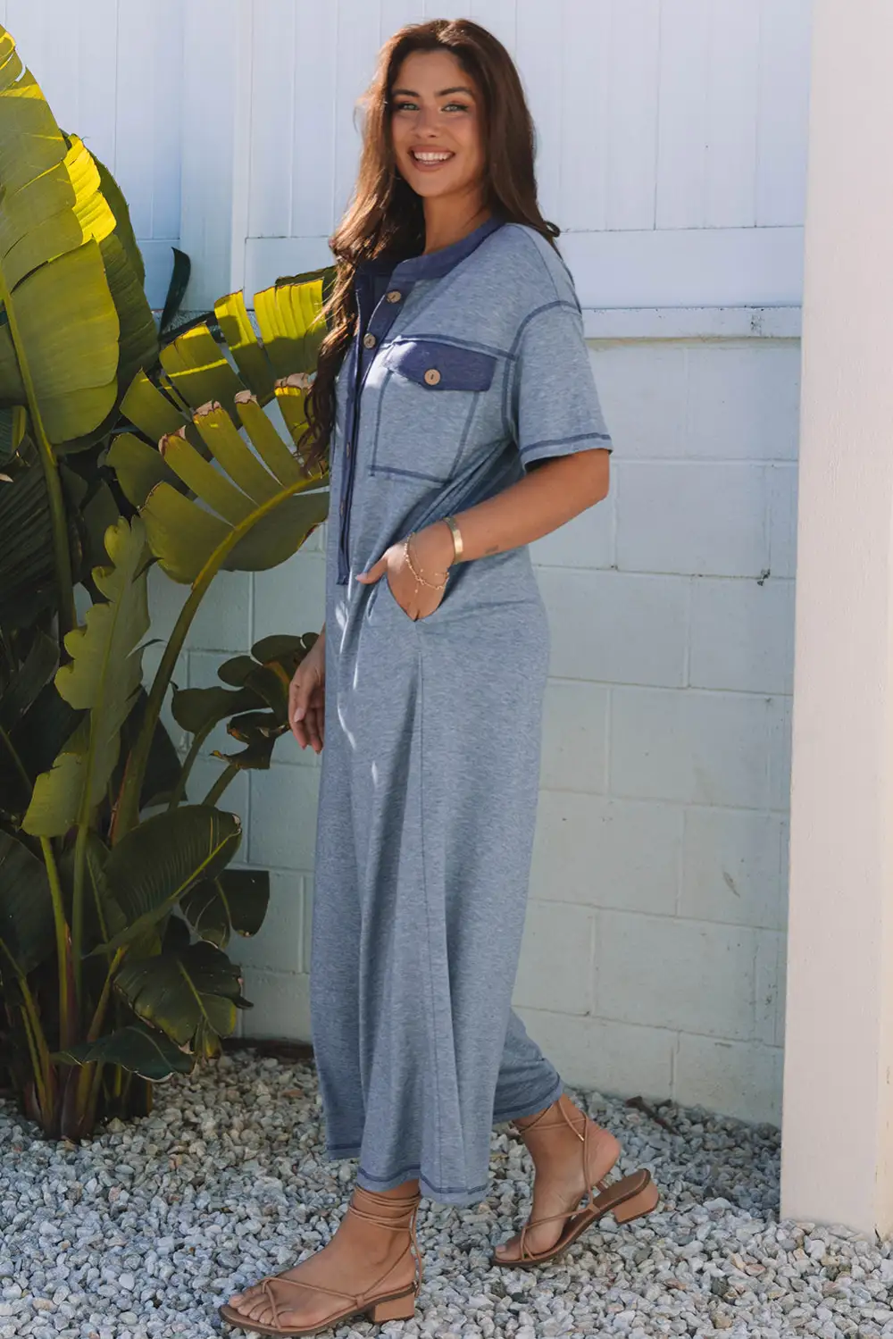Natural Drape Straight Leg Shorts