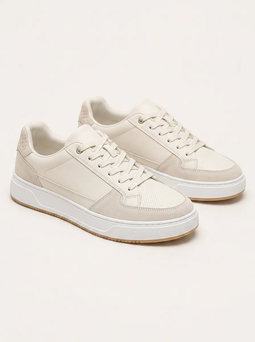 Men's Minimalist Casual Patterned Skate Shoes