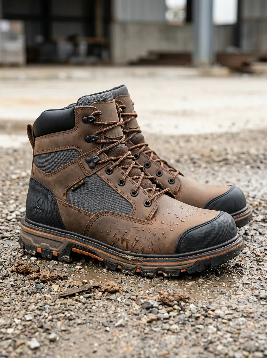 Everyday Tactical Casual Look Men' Waterproof Work Boots