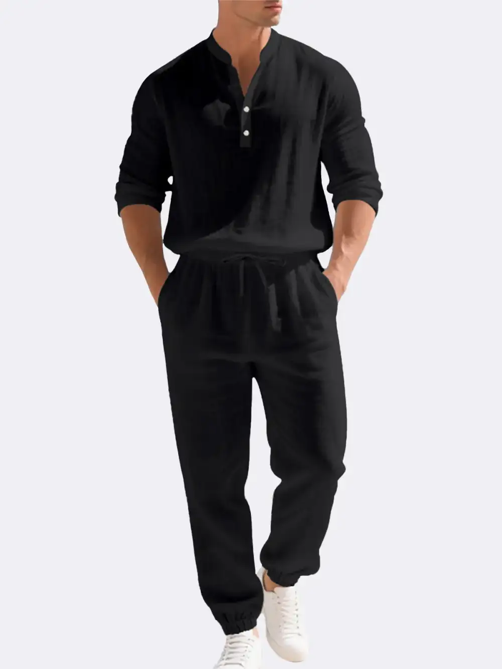 Linen Long Sleeve Set