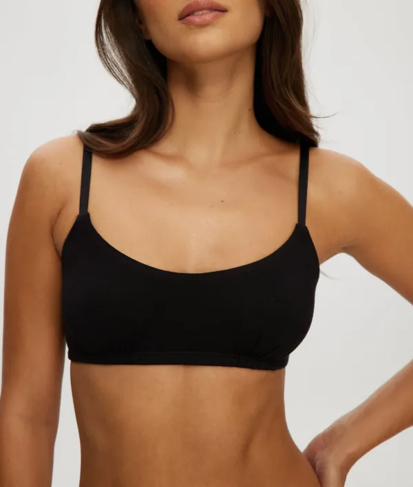 Clean-Line Minimalist Everyday Bralette