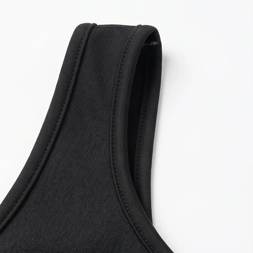 Mesh Detail Wide Leg Sleek Jumpsuit