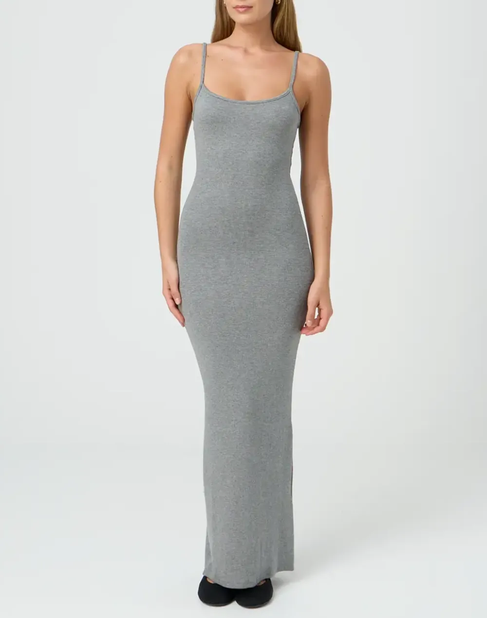 Casual Slim Fit Maxi Dress