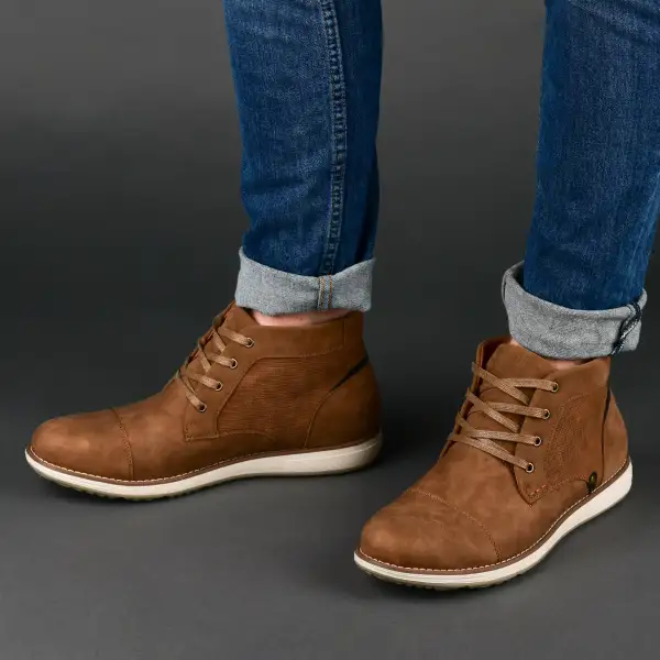 Cap Toe Chukka Work Boots