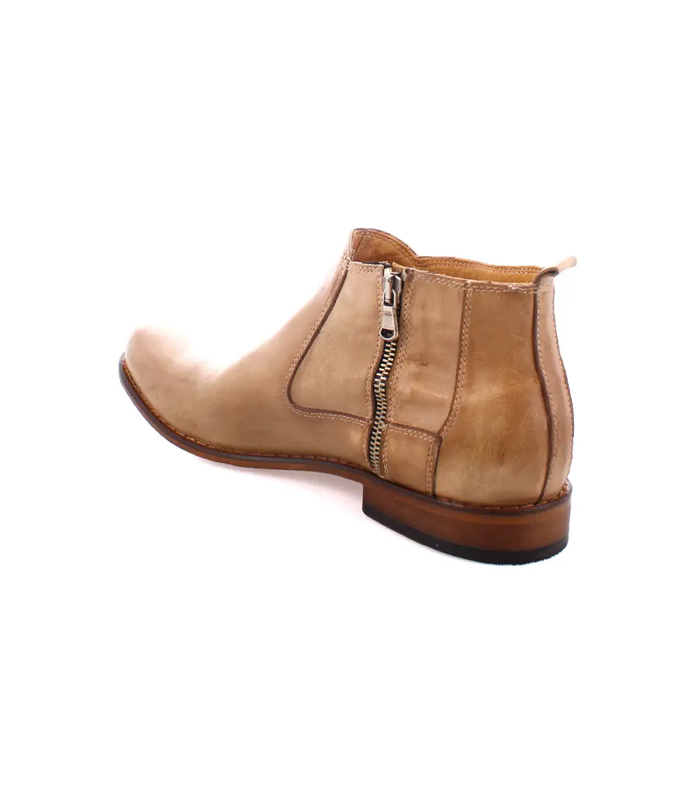 Chelsea Side Zip Leather Refined Ankle Boots