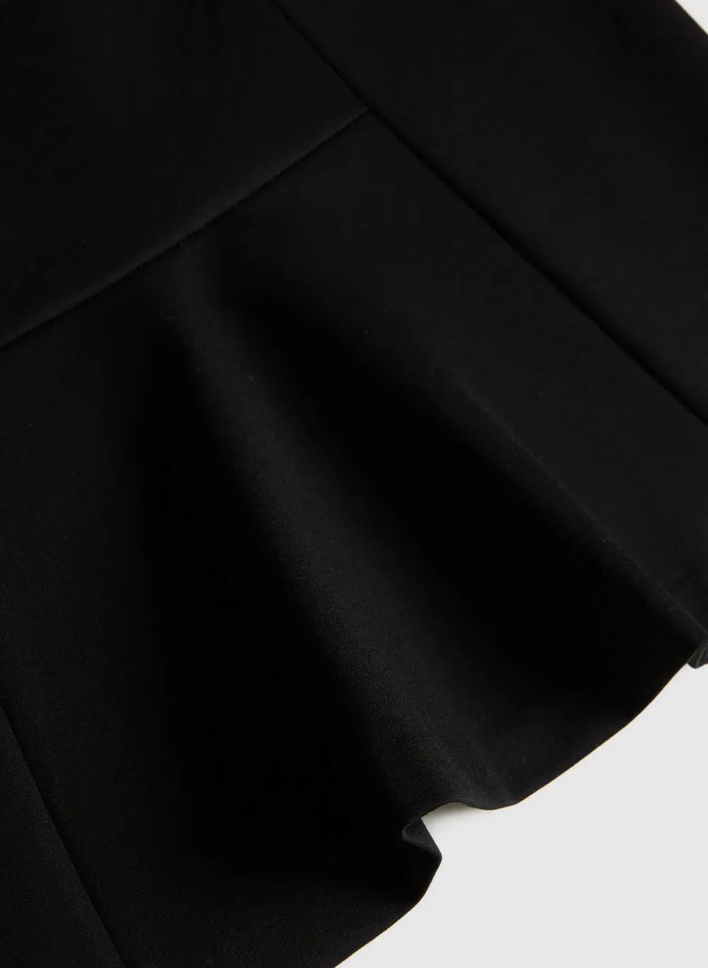 Ruffle Hem A-Line Skirt