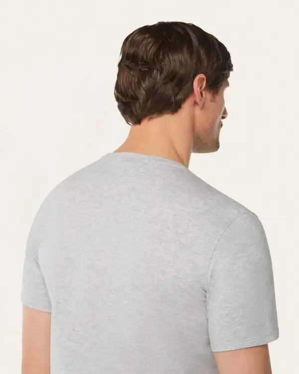 Classic Fit Stretch Blend Round Neck T-Shirt