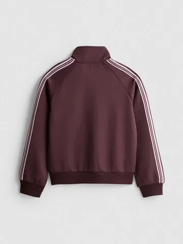 7-15yrs | Side Stripe Zip-Up Sweatshirt