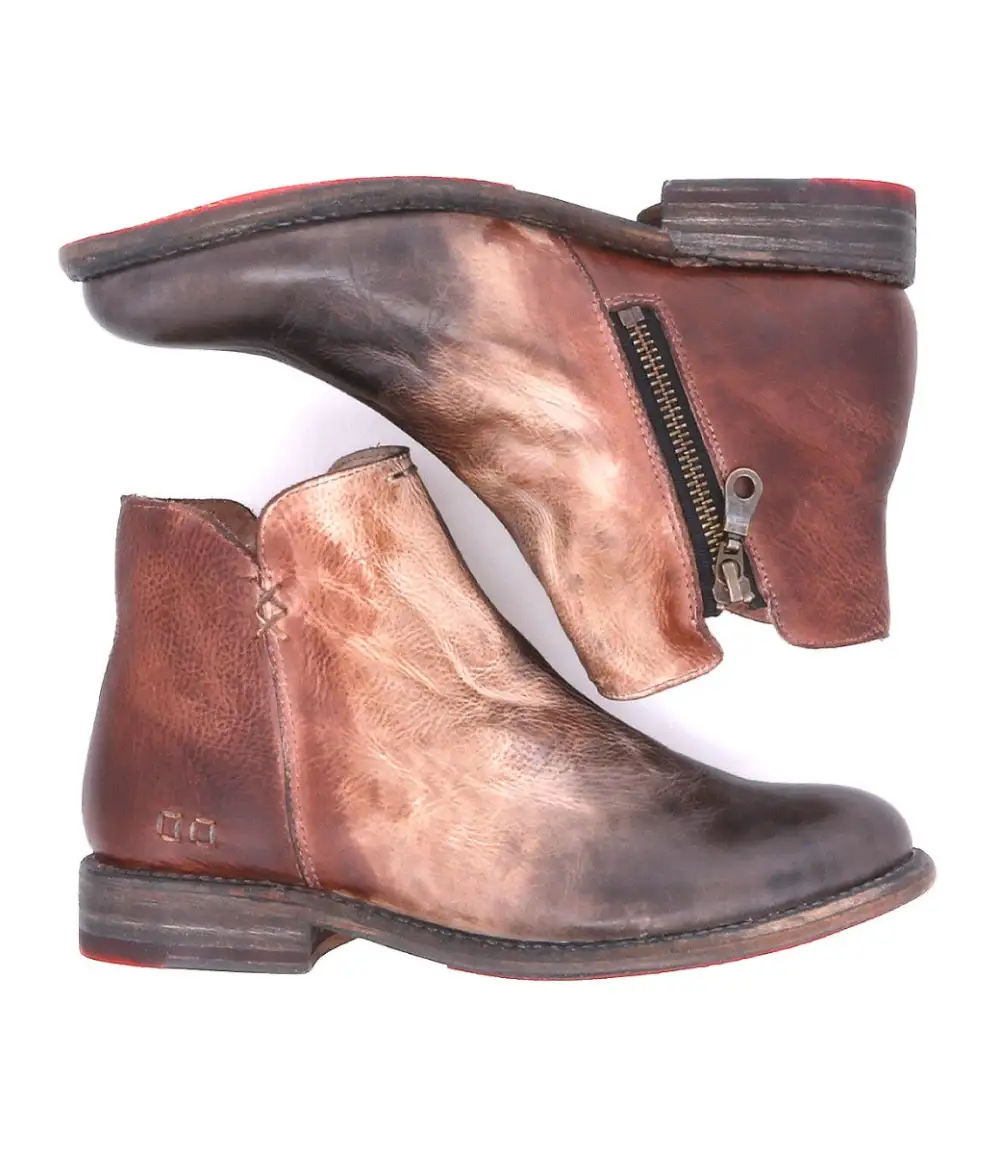 Side-Zip Streamlined Ankle Boots