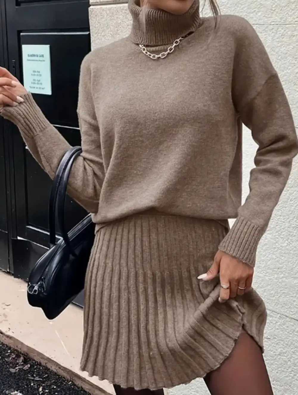 Knit Mini Skirt