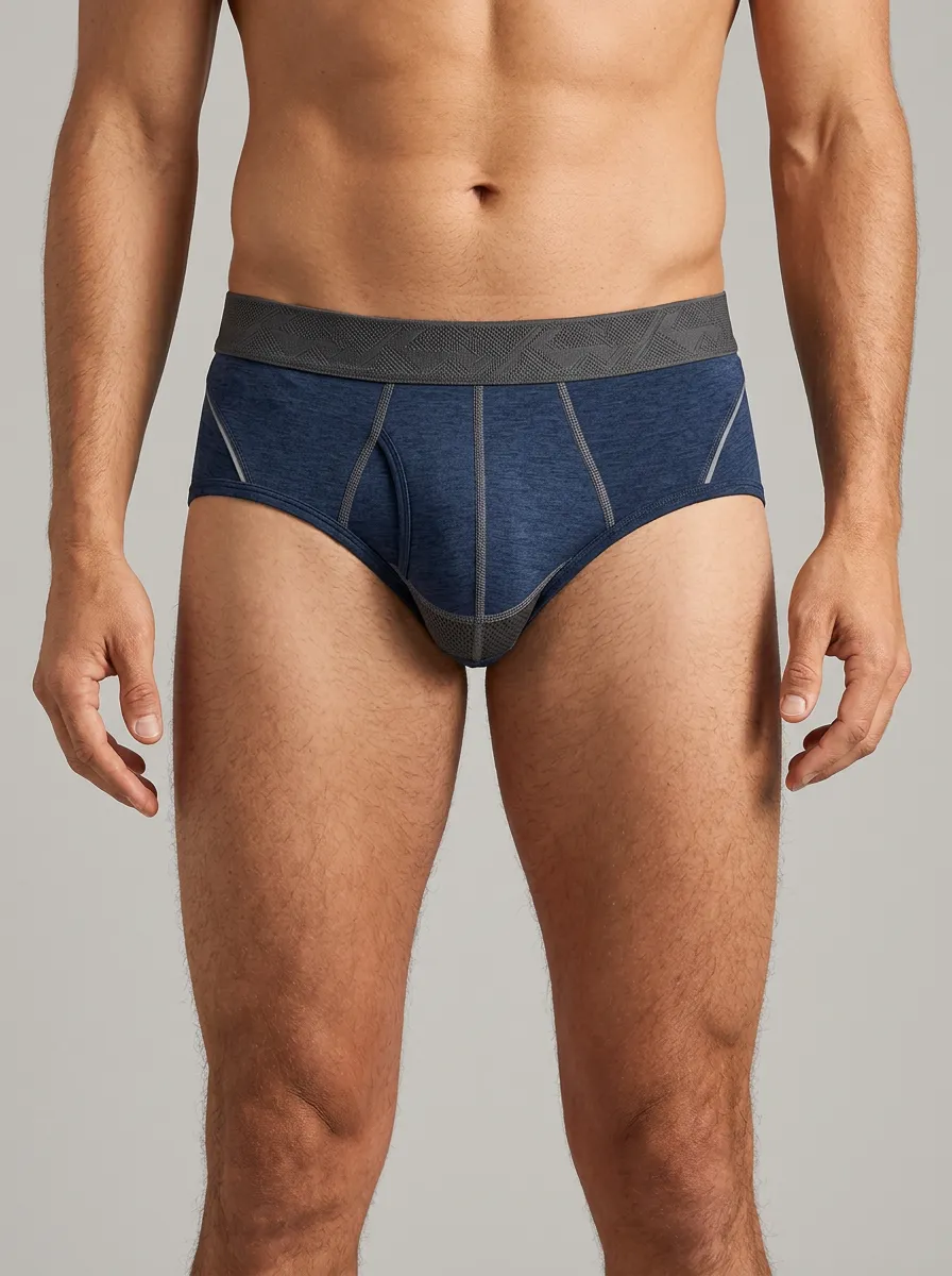 Men's Athletic Performance Heathered Boxer Briefs