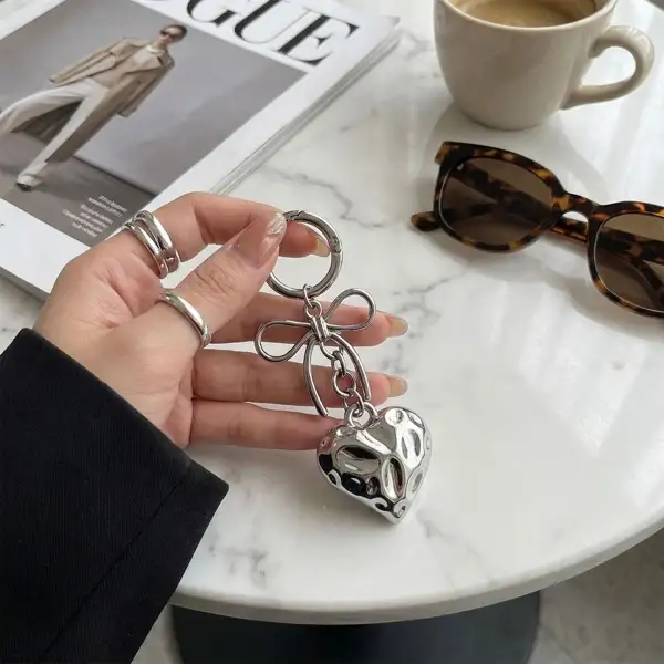 Refined Lightweight Charm Keychain
