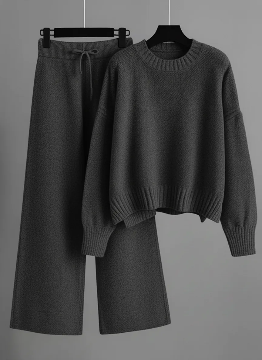 ⏰ LAST DAY SAVE 50% 💥 2025 Hot Sale Casual Soft Cashmere Sweater Suit