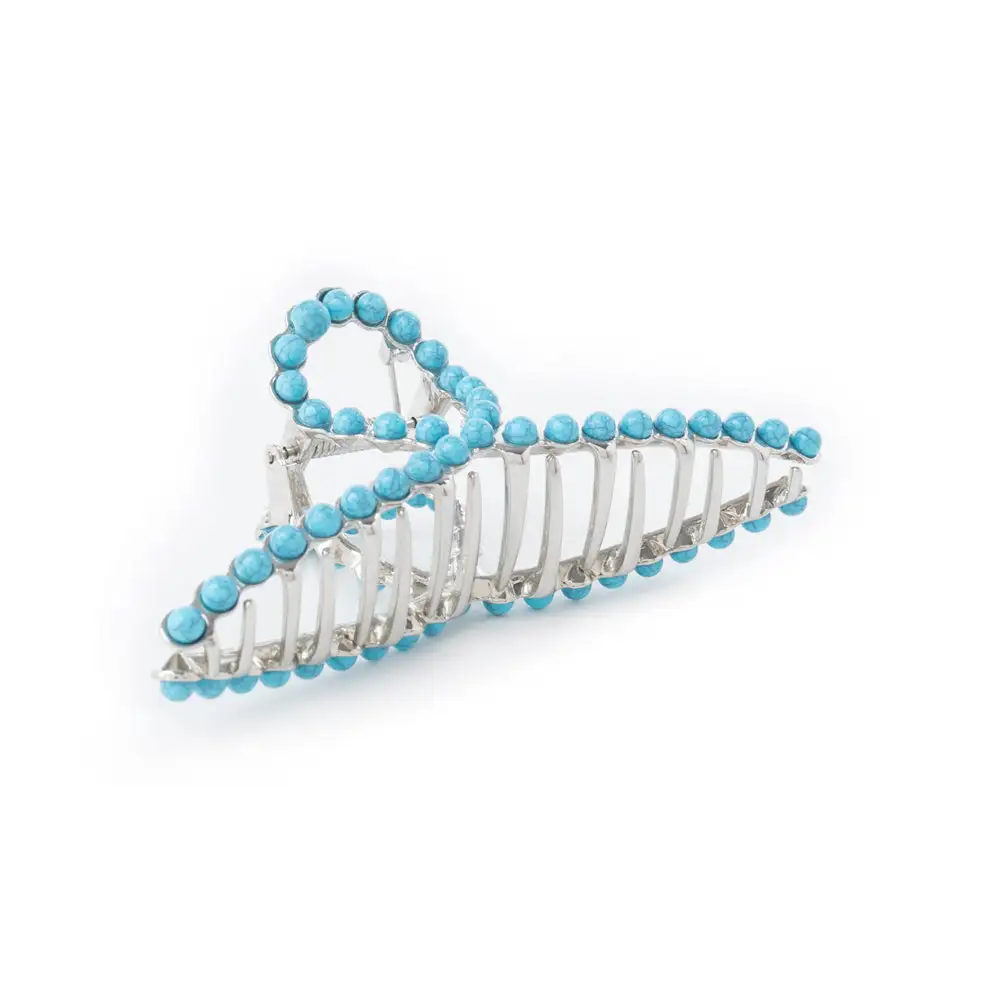 Western Inspired Beaded Western Hair Clip