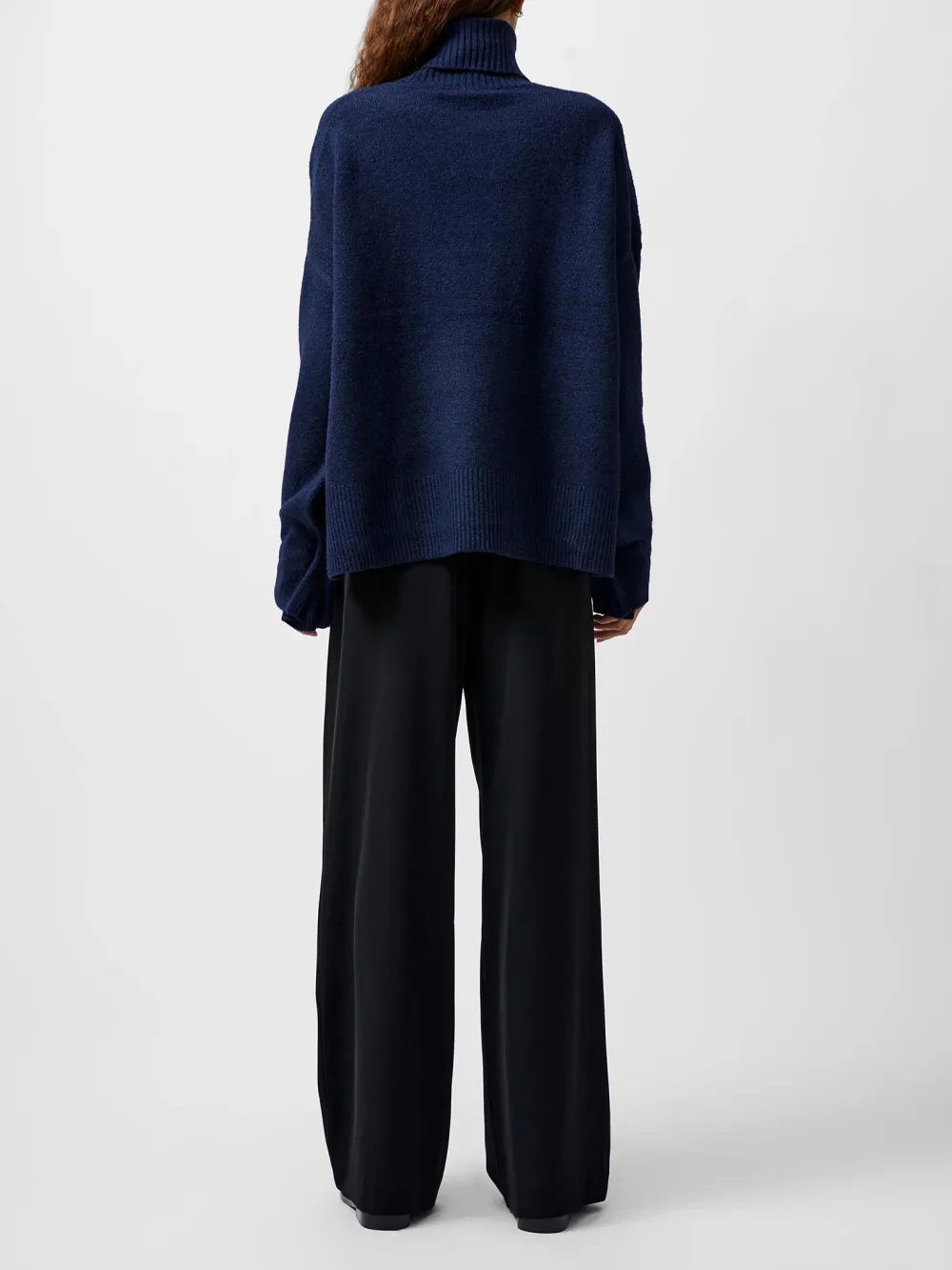 Fashionable Soft Turtleneck Loose Sweater