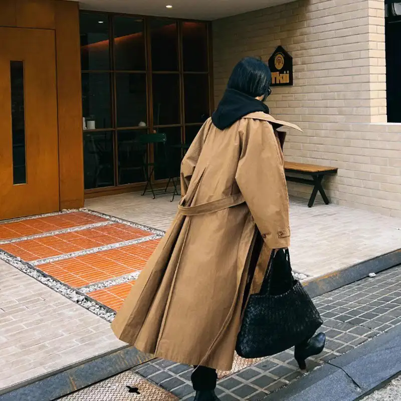 Versatile Clean Line Trench Coat