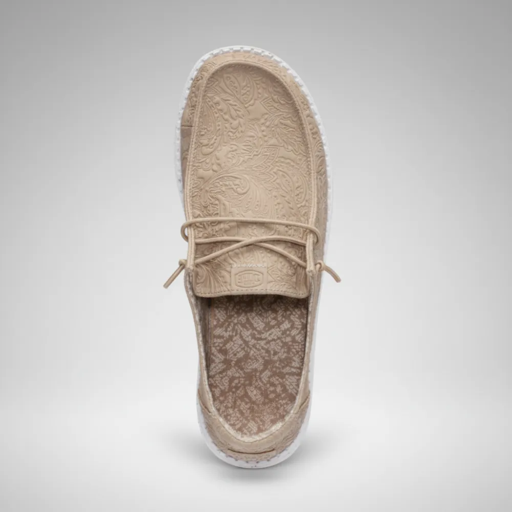 Wendy Ranch Textured Casual Slip On Shoes